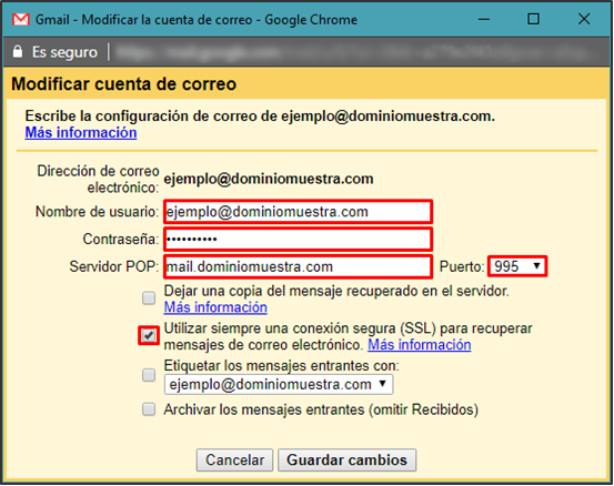 Editar La Configuracion De Tu Cuenta En La Interfaz De Gmail Conocimiento Certerus Com